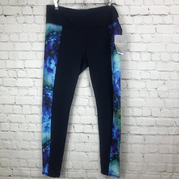 Athleta Pants - Athleta NWT High Rise Bloom Chaturanga Tights
